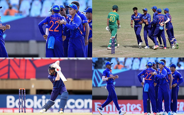 U19 CWC Dhulls 82 Ostwals 5wkt haul give India big win over S Africa