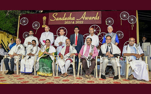 056 Karnataka State Level Sandesha Awards 2021 2022 Programme Held Main