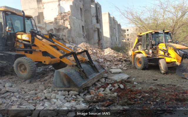 Building Collapses In North Delhi