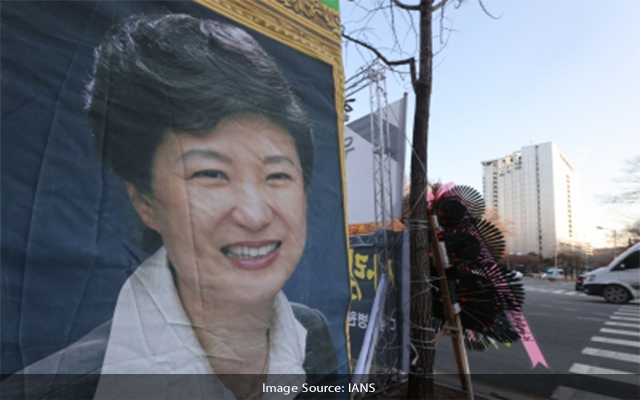 Former South Korean President Park Geun Hye
