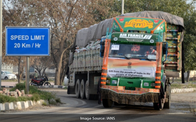 Pak Removes India's Banners From Afghanistan Bound Trucks