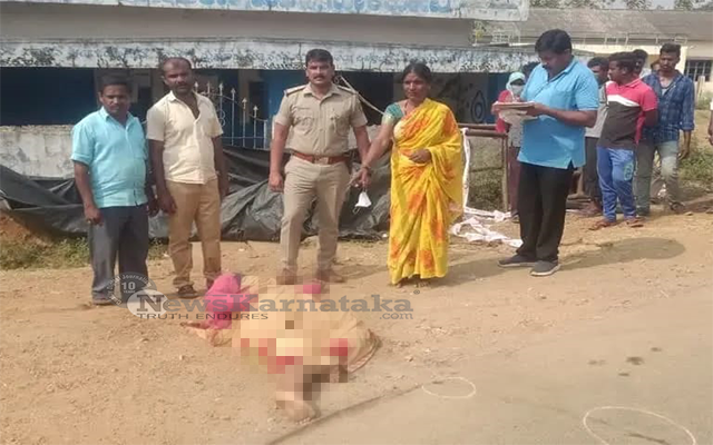Son Kills Mother In Periyapattana Running Jeep Over Her
