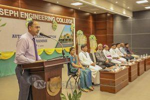 002 Autonomous Batches Inaugural At St Joseph Engineering College Delights All