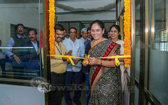  (1 Of 6) Umadevi Sy Opens Power Loom Training Centre For Women At Sahyadri College (