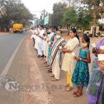 104 of 165Silent Human Chain Protest Against AntiConversion Bill