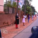 30 of 37 Catholics in Coastal Karnataka hold peaceful human chain protests