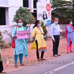 33 of 37 Catholics in Coastal Karnataka hold peaceful human chain protests