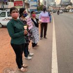 35 of 37 Catholics in Coastal Karnataka hold peaceful human chain protests