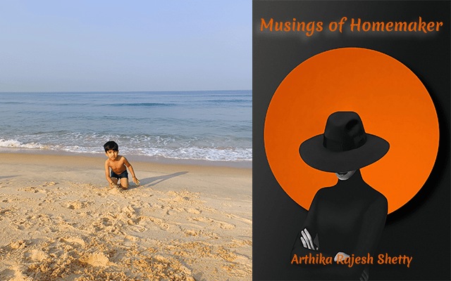 Arthika Rajesh Shetty Summer Holidays Panambur Beach Mangaluru