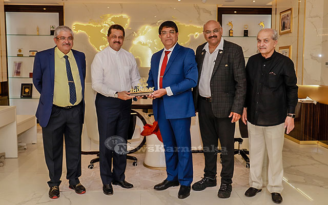 Bhaskar Rao ADGPISD visits Thumbay Medicity Gulf Medical University