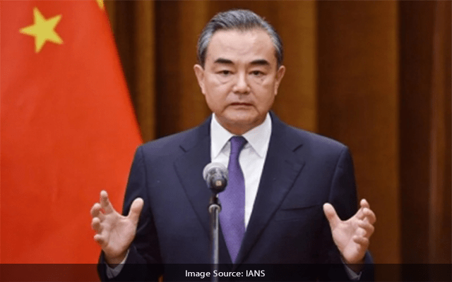 Chinese Foreign Minister And State Councillor Wang Yi