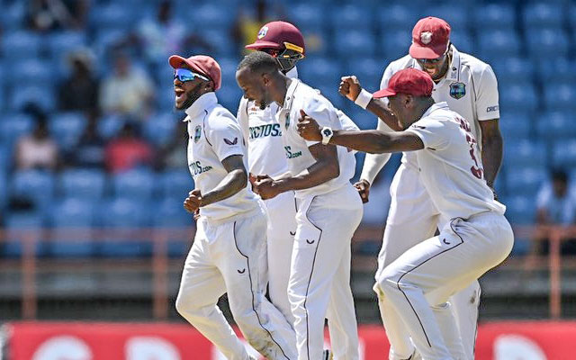 West Indies registered an emphatic ten wicket win on the fourth day