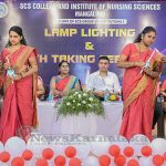 019 Lamp Lighting Oath Taking Ceremony At Scs College Of Nursing Sciences April 2022