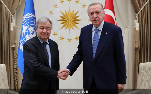 Erdogan, Guterres discuss Ukraine crisis