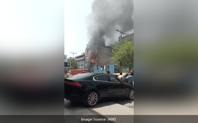 Fire At Troy Lounge And Bar In Delhi