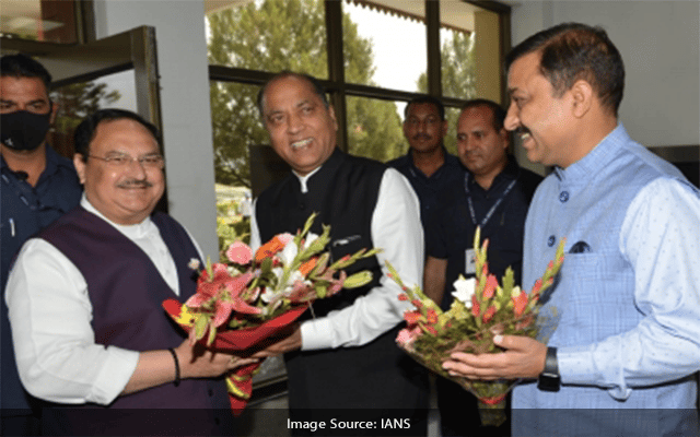 Himachal Pradesh Headed By Chief Minister Jai Ram Thakur Has Ensured The State Emerged As A Frontrunner In Development And This Is Possible With A 'double Engine Government',