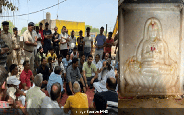 Idol Desecrated In Gurugram's Dadi Sati Mata Temple