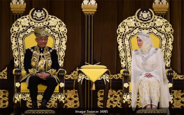 Malaysias King Sultan Abdullah Sultan Ahmad Shah and the Queen have tested positive for Covid 19