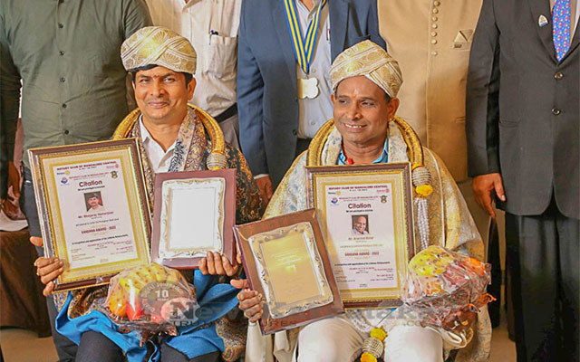 Vandana Award conferred on Bhojaraj Vamanjoor Aravind Bolar