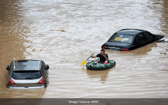 50,000 People Affected By Heavy Rain In China