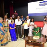 Cake Cutting Centenarian Teacher U Vasanthi