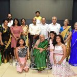 Centenarian Teacher U Vasanthi With Family Members