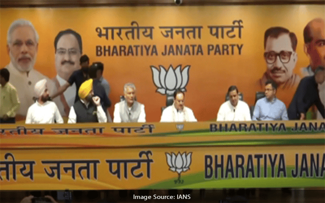 Days After Quitting Congress, Sunil Jakhar Joins Bjp