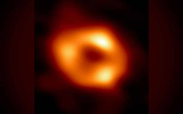 EHT image of black hole in centre of Milky Way produced