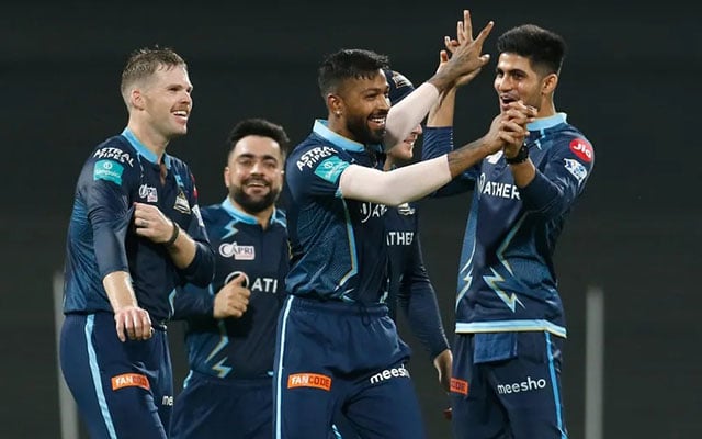 Gujarat Titans have qualified for the IPL playoffs in 2022. In the season's last game, Hardik Pandya's team defeated Lucknow Super Giants by 62 runs.