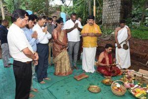 Foundation Stone For Forest Dept Staff Housing Complex Laid 1