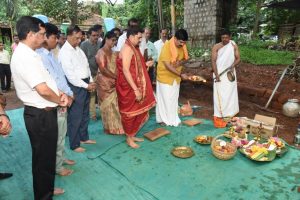 Foundation Stone For Forest Dept Staff Housing Complex Laid 2