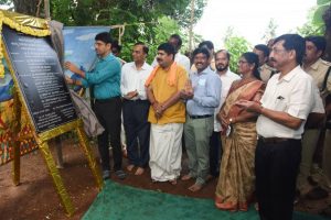 Foundation Stone For Forest Dept Staff Housing Complex Laid 3