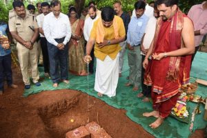 Foundation Stone For Forest Dept Staff Housing Complex Laid 5