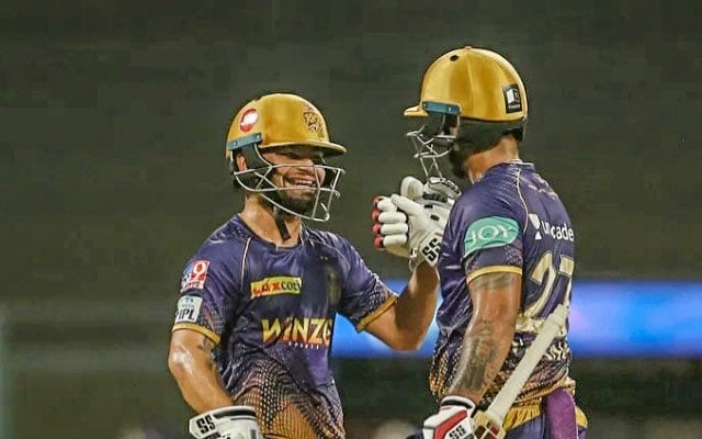 Knight Riders beat Rajasthan Royals by seven wickets 484841