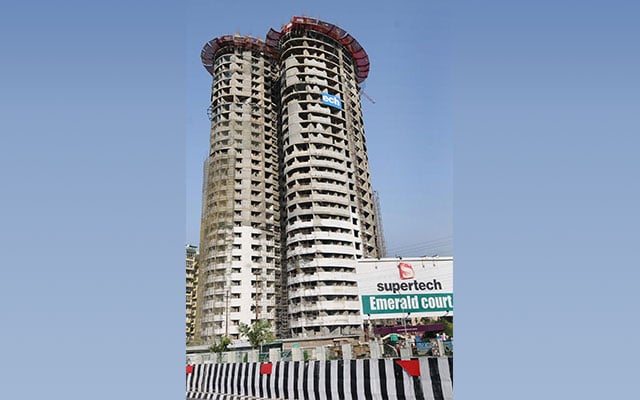 Noida Supertech Twin Towers to be demolished on August 21