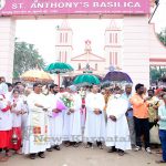 021 St Anthony Basilica feast in Mysore draws lakhs of devotees