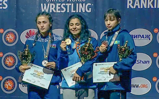 Bolat Cup With Sarita Manishas golds India has 9 medals