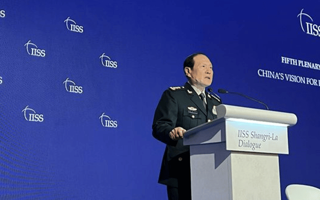 Chinese Defence Minister Wei Fenghe