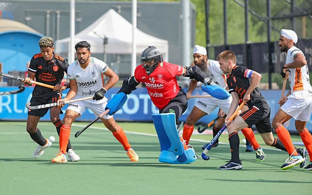FIH Pro India hold Netherlands 22 lose 41 in shootout 