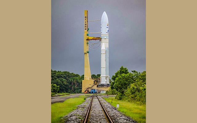 Indian Comm satellite to launch on Arianespace this Wed