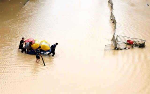 Major Floods Hit China's Pearl River Basin
