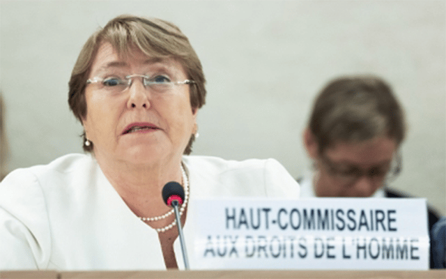 UN human rights chief couldnt speak to detained Uyghurs