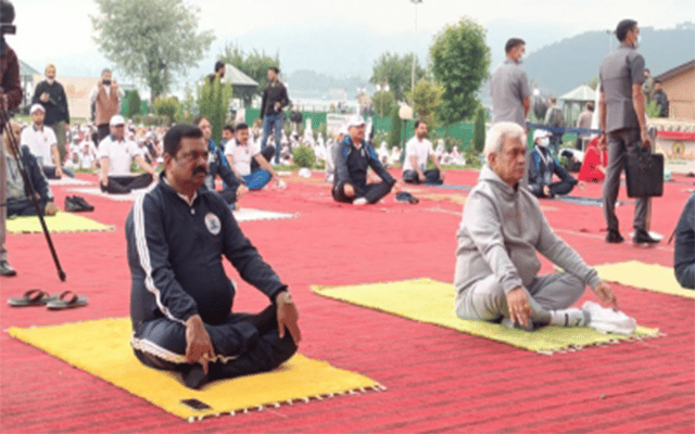 Yoga Day Celebrations Begin Across J&k