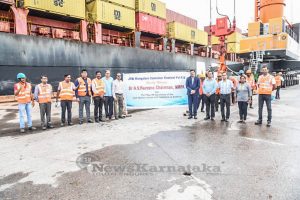 001 NMPA berths its first Mainline Container Vessel MSC Erminia