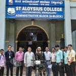 002 St Aloysius Honours Bharat Paryatan Cyclist Bajesh Sharma
