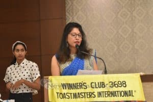 005 Reena Monteiro is new President of Winners Club Toastmasters