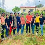 005 Sahyadri College Of Engg Students Plant Saplings As A Csr 