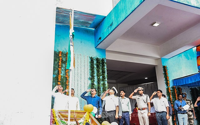 01 Flag Hoisting Ceremony marks Azadi Ka Amrit Mahotsav at NMPA