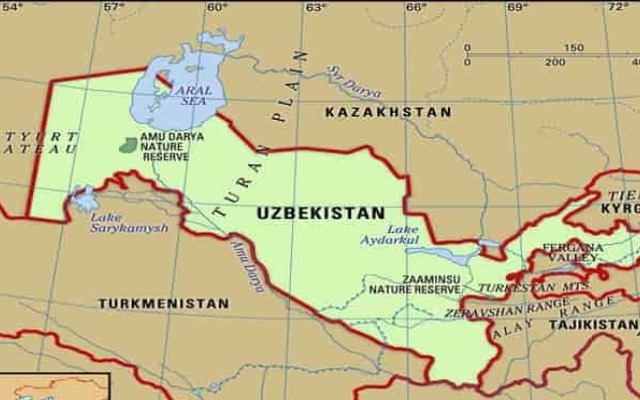 Five rockets allegedly from Afghanistan land on Uzbekistan's border town