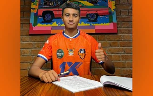 Ayush Chhetri signed up for 3 years by FC Goa
